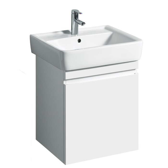 Geberit Renova Plan шкафчик под раковину 526х586х438 мм белый глянец 869600000 869600000