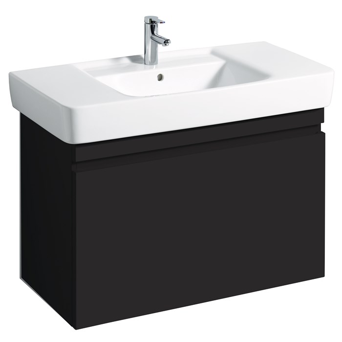 Geberit Renova Plan шкафчик под раковину 926х586х438 мм темно-серый матовый 869101000 869101000