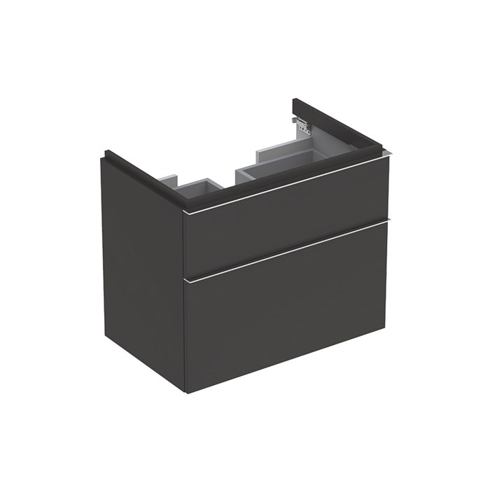Geberit iCon Шкафчик под раковину 740x620x477 мм, темно-серый, матовый 841376000 841376000 - фото 203487