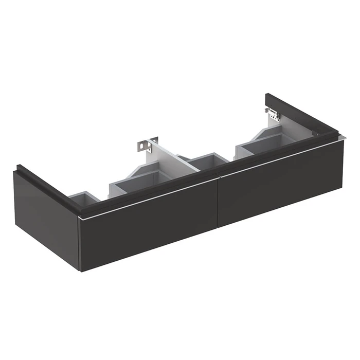 Geberit iCon Шкафчик под раковину двойную 1190x240х477 мм темно-серый, матовый 841221000 841221000