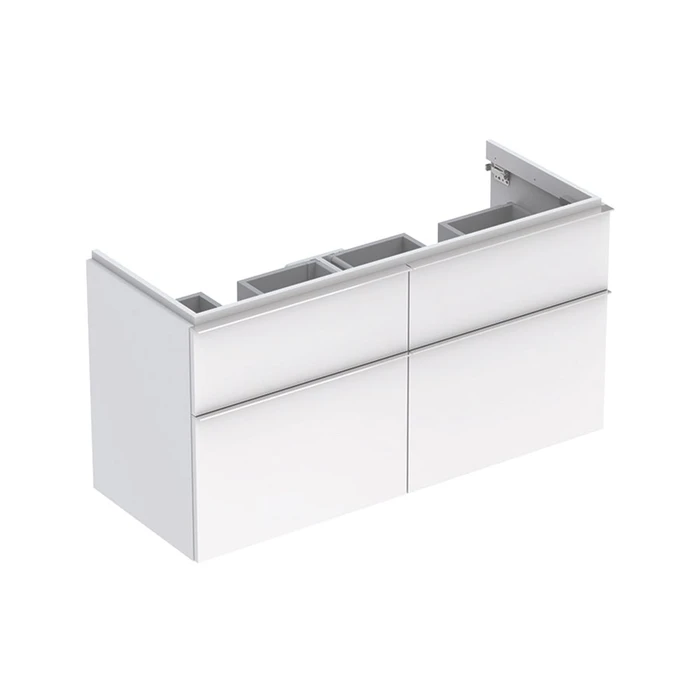 Geberit iCon Шкафчик под раковину двойную 1190x620x477 мм, белый глянец, лак 840520000 840520000