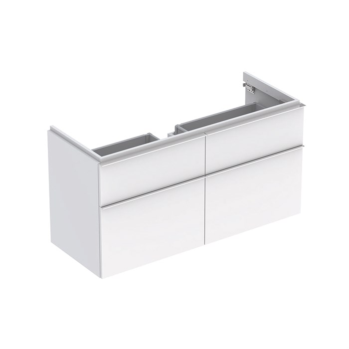 Geberit iCon Шкафчик под раковину 1190x620x477 мм, белый глянец, лак 840420000 840420000 - фото 203615
