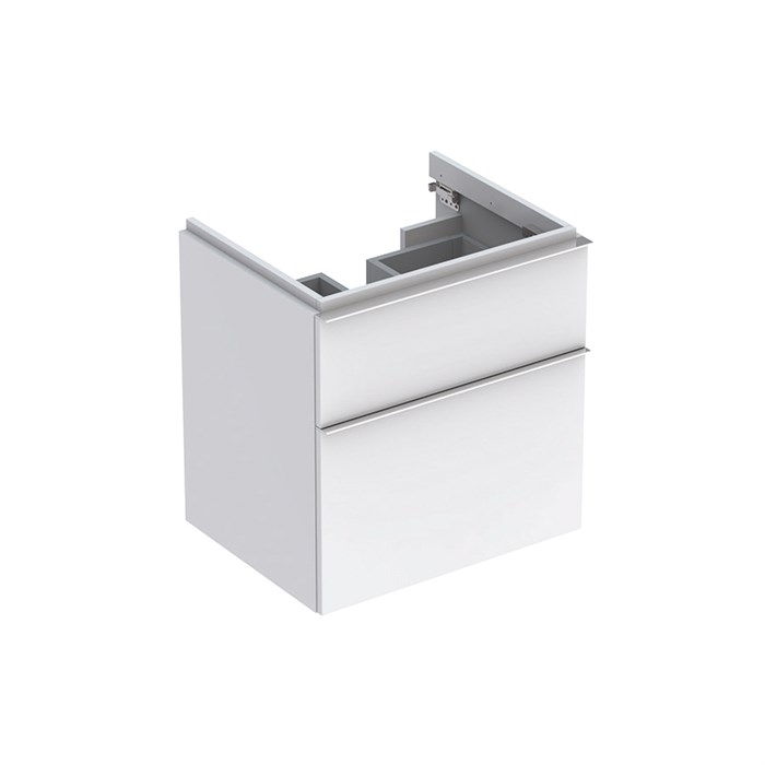 Geberit iCon Шкафчик под раковину 595x620x477 мм, белый глянец, лак 840360000 840360000 - фото 203667