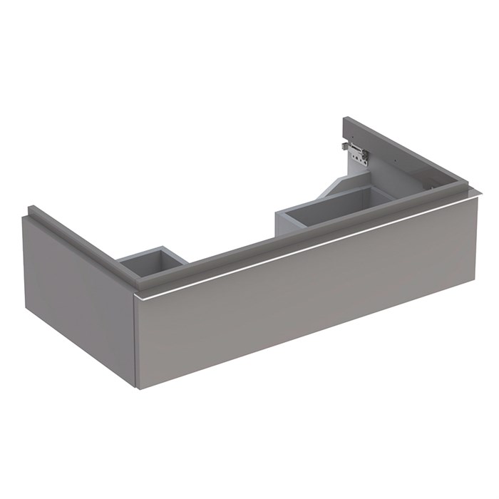 Geberit iCon Шкафчик под раковину 890x240x477 мм, платина, глянец, лак 840292000 840292000 - фото 203675