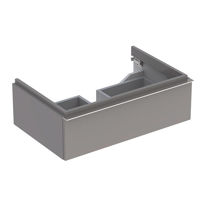 Geberit iCon Шкафчик под раковину 740х240х477 мм, платина, глянец, лак 840277000 840277000 - фото 203695