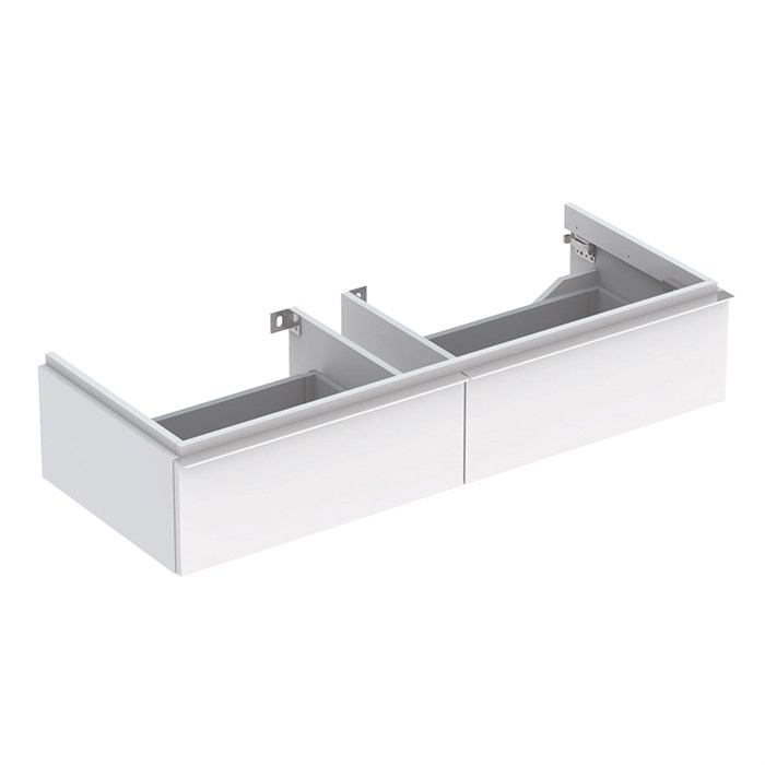 Geberit iCon Шкафчик под раковину 1190x240x477 мм, белый глянец, лак 840120000 840120000 - фото 203749