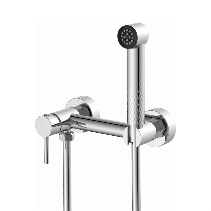 Смеситель Splenka настенный с гигиеническим душем (S99.51) S99.51 - фото 206932