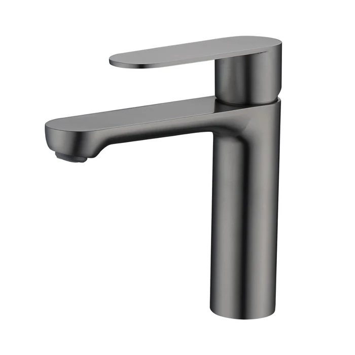 Смеситель Splenka S222.10.09 для раковины  монолитный, графит S222.10.09