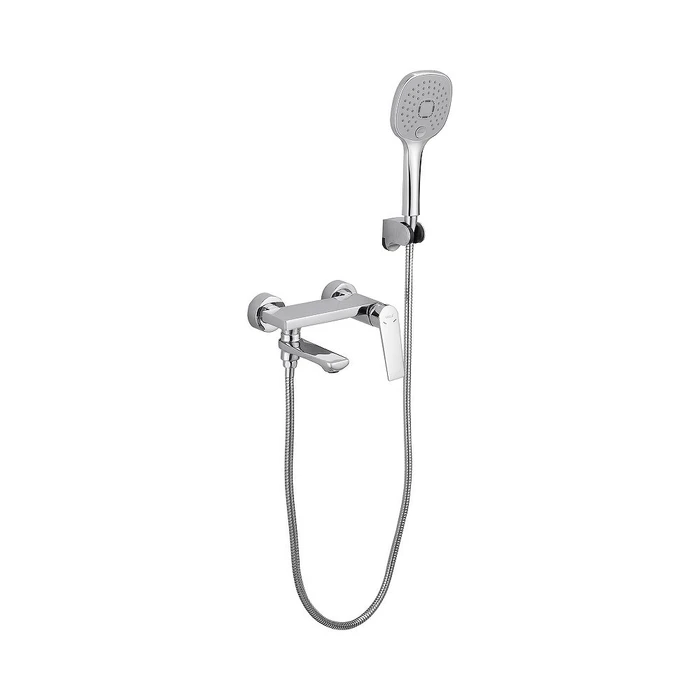Смеситель для ванны BELZ B533 с аксессуарами, короткий излив (B60533) B60533