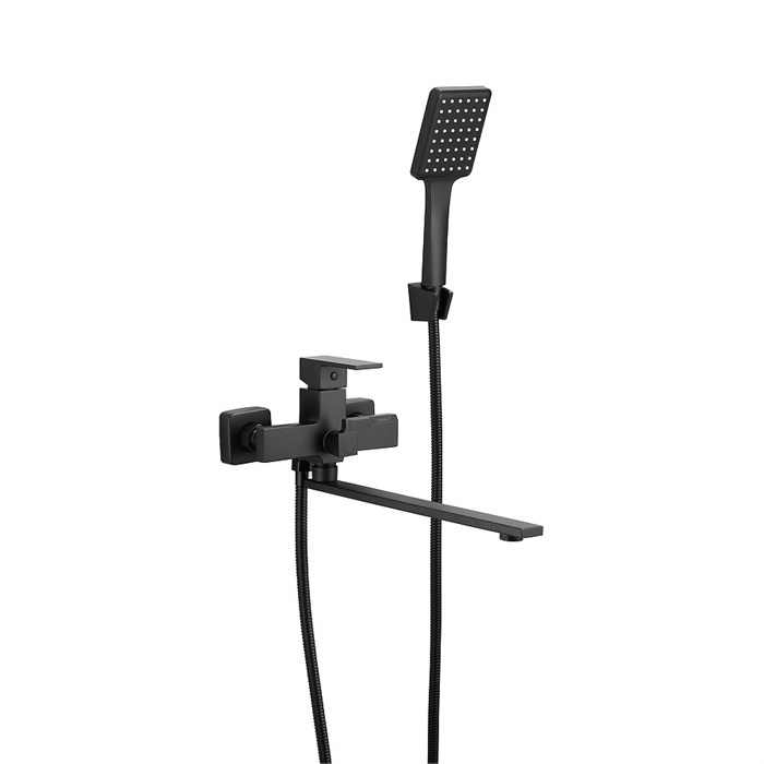 Смеситель для ванны BELZ B613-7 с аксессуарами, длинный излив (B22613-7) B22613-7