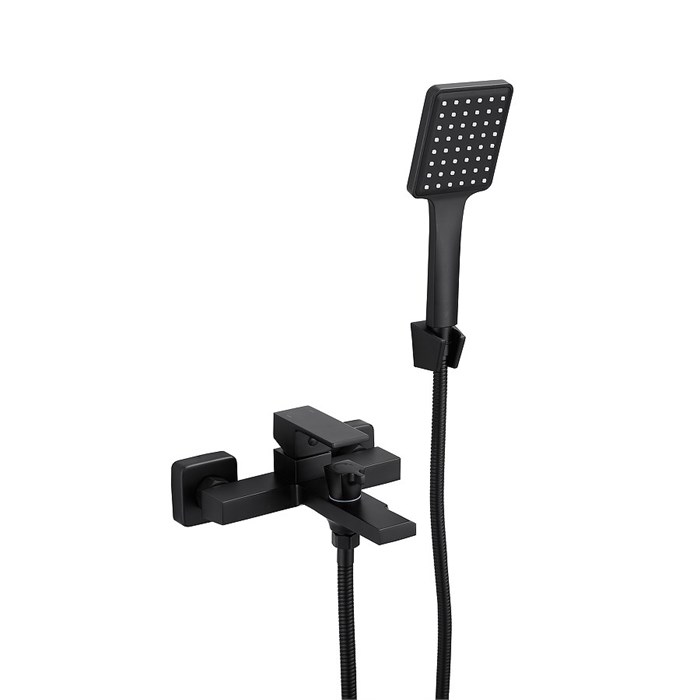 Смеситель для ванны BELZ B613-7 с аксессуарами, короткий излив (B60613-7) B60613-7