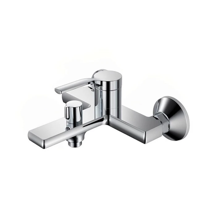 Смеситель для ванны BELZ B612 с аксессуарами, короткий излив (B60612) B60612
