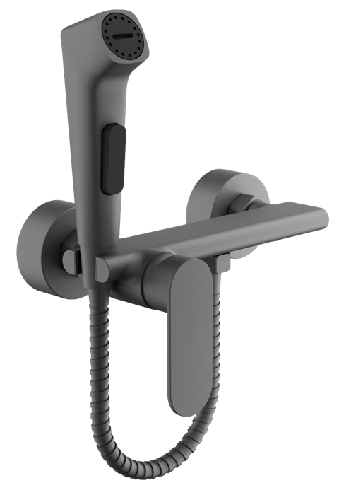 Гигиенический душ BELZ оружейная сталь (B55645-3) B55645-3