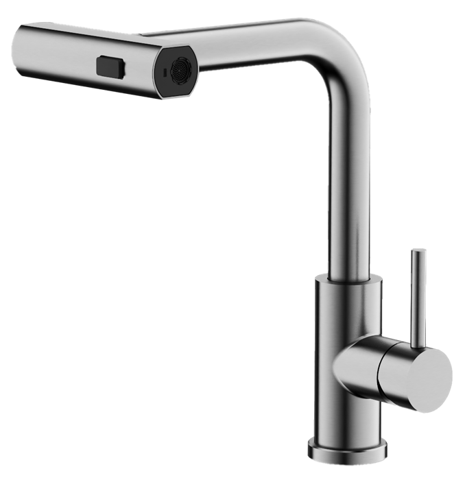 Смеситель для кухни BELZ выдвижной Сатин (B74811-1) B74811-1