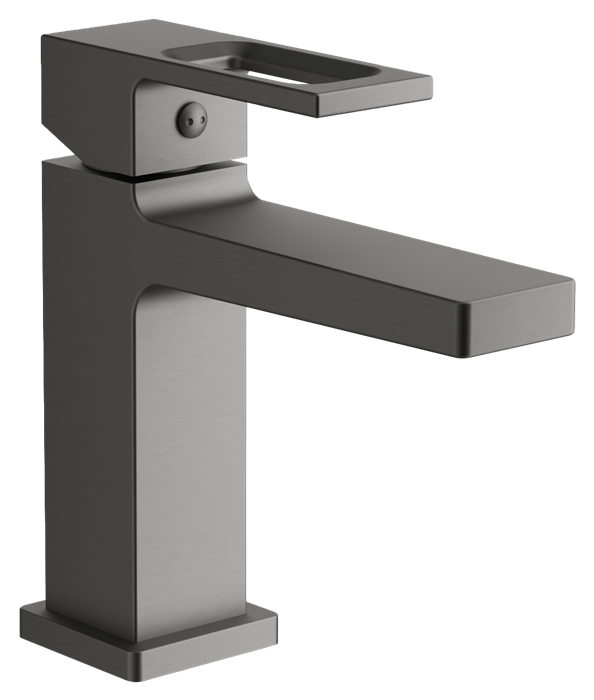 Смеситель для раковины BELZ оружейная сталь (B10658-3) B10658-3