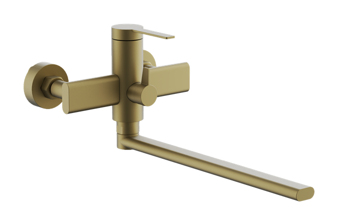 Смеситель для ванны BELZ золотой (B22813-5) B22813-5