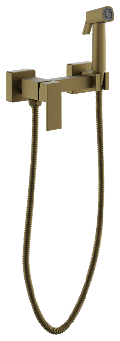 Смеситель BELZ с гигиенической лейкой золотой (B55806-5) B55806-5