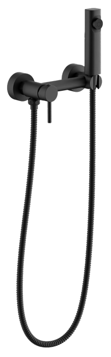 Смеситель BELZ с гигиенической лейкой черный (B55803-7) B55803-7