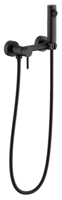 Смеситель BELZ с гигиенической лейкой черный (B55803-7) B55803-7