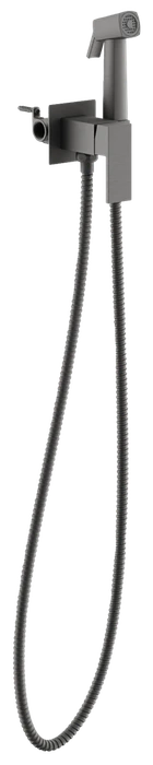 Смеситель BELZ с гигиенической лейкой оружейная сталь (B55805-3) B55805-3