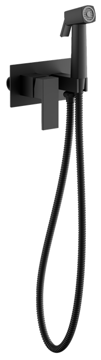 Смеситель BELZ с гигиенической лейкой черный (B55808-7) B55808-7