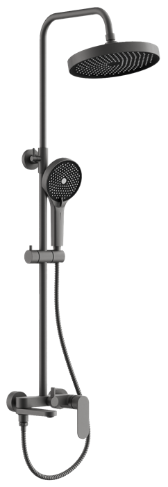 Душевая система BELZ оружейная сталь (B24713-3) B24713-3