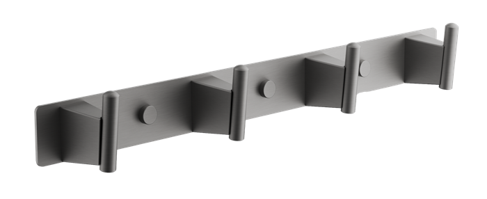 Планка с 4-мя крючками BELZ оружейная сталь (B91215-4) B91215-4
