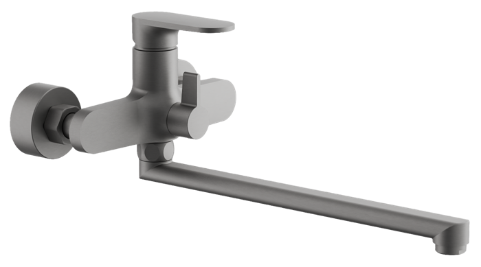 Смеситель для ванны BELZ оружейная сталь (B22713-3) B22713-3