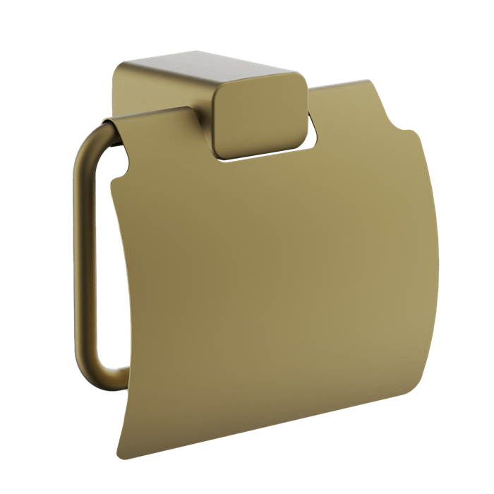 Держатель для туалетной бумаги брашированное золото (B90803) B90803