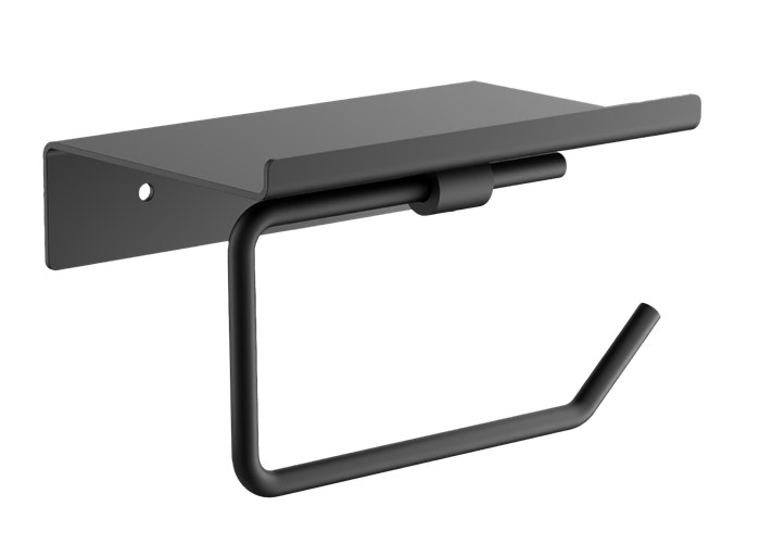 Держатель для туалетной бумаги BELZ черный (B9001-7) B9001-7