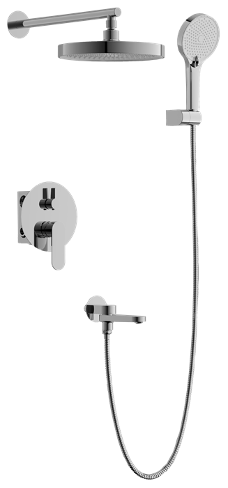 Душевая система BELZ встроенная хром (B80713) B80713 - фото 208323