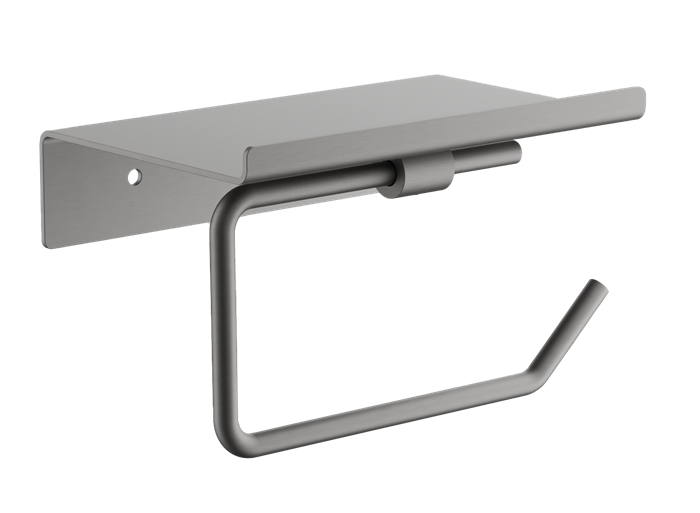 Держатель для туалетной бумаги  BELZ оружейная сталь (B9001-3) B9001-3