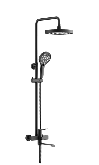 Душевая система BELZ черный (B24812-7) B24812-7