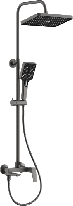 Душевая система BELZ оружейная сталь (B24715-3) B24715-3