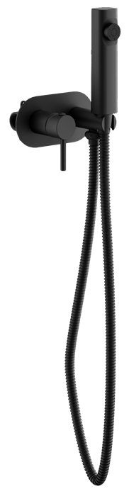 Смеситель BELZ с гигиенической лейкой черный (B55807-7) B55807-7