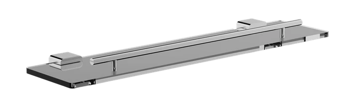 Полка стеклянная BELZ хром (B90607) B90607