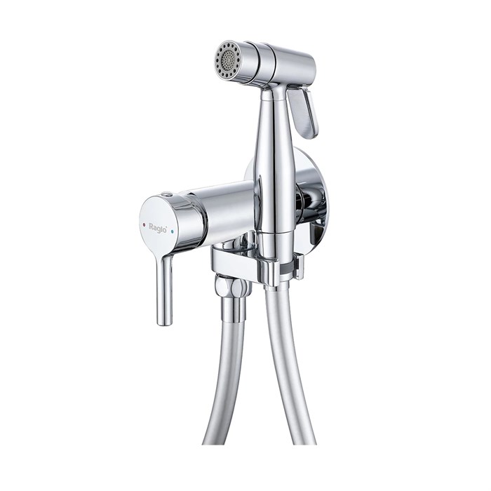 Смеситель Raglo с гигиеническим душем встраиваемый, хром (R20.54) R20.54