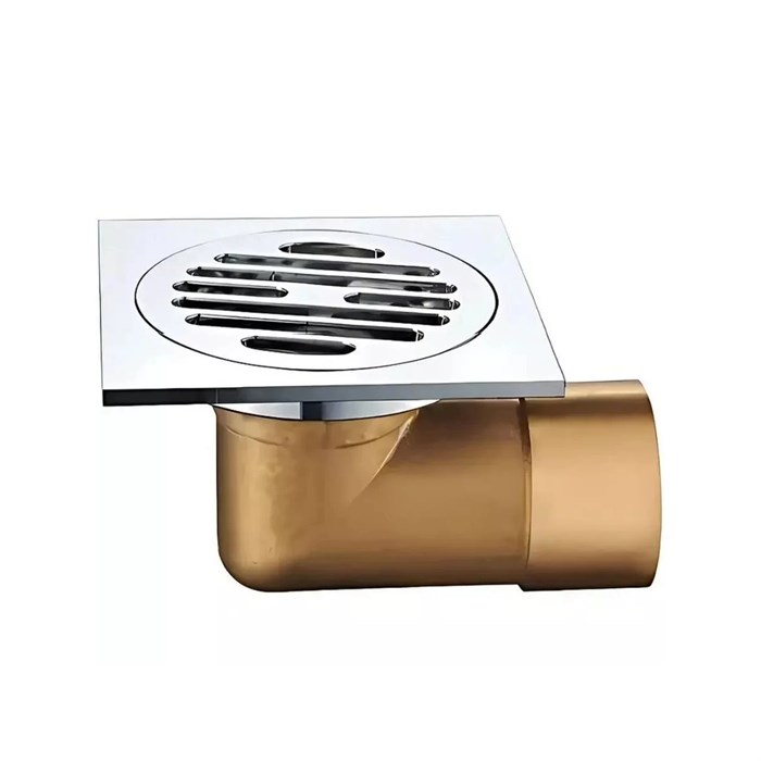 Душевой трап Raglo 100х100мм, нержавеющая сталь, хром (R605.10) R605.10