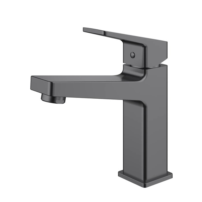 Смеситель Raglo для раковины монолитный, графит (R30.10.09) R30.10.09 - фото 209685