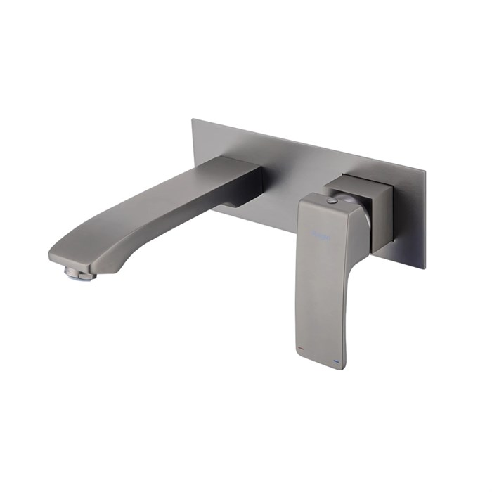 Смеситель Raglo для раковины встраиваемый монолитный, графит (R01.11.09) R01.11.09