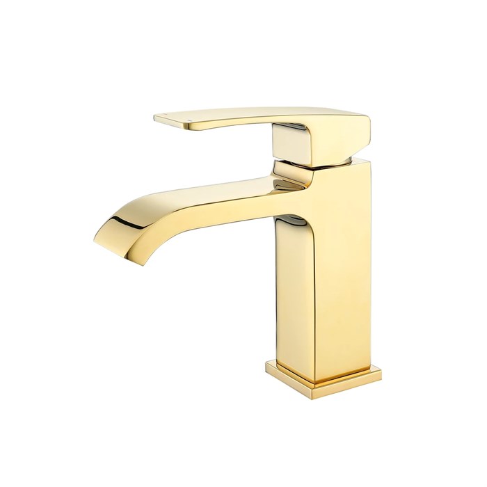 Смеситель Raglo для раковины  монолитный, золото (R02.10.23) R02.10.23