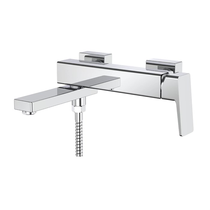 Смеситель Raglo для ванны и душа настенный излив поворотный 15 см, хром (R30.30) R30.30