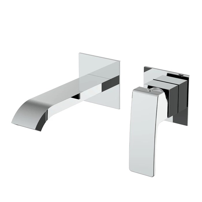 Смеситель Raglo для раковины встраиваемый монолитный, хром (R02.11) R02.11