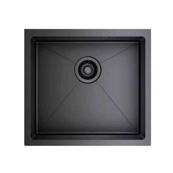 Кухонная мойка Raglo R703.5044.09 из стали в базу от 60см, графит R703.5044.09