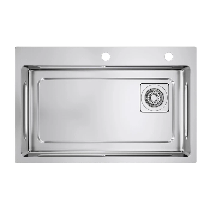 Кухонная мойка Raglo R702.7246.05 из стали в базу от 80см, сатин R702.7246.05