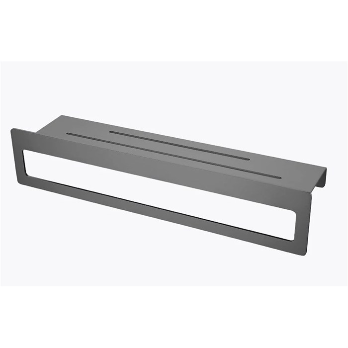 Полка RAGLO для ванной комнаты с держателем полотенец 400*103*82мм (R340.04.09) R340.04.09