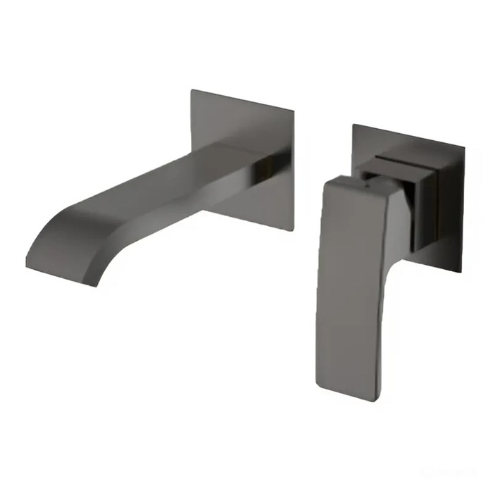 Смеситель Raglo для раковины встраиваемый монолитный, графит (R02.11.09) R02.11.09