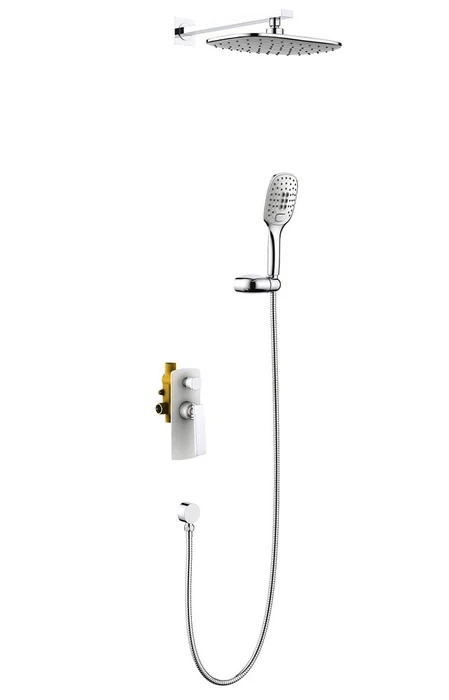 Душевая система встроенная Timo Helmi (SX-4069/00-16SM) хром-белый SX-4069/00-16SM