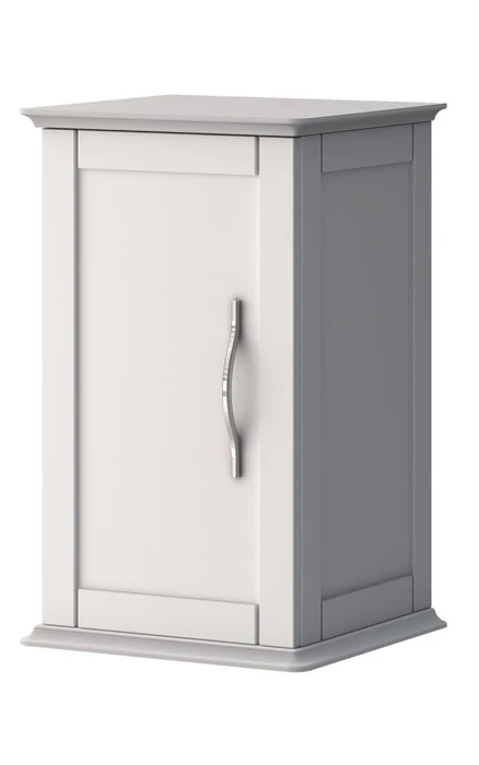Шкафчик подвесной с одной распашной дверцей, реверсивный CEZARES TIFFANY 54960 Bianco opaco 189870