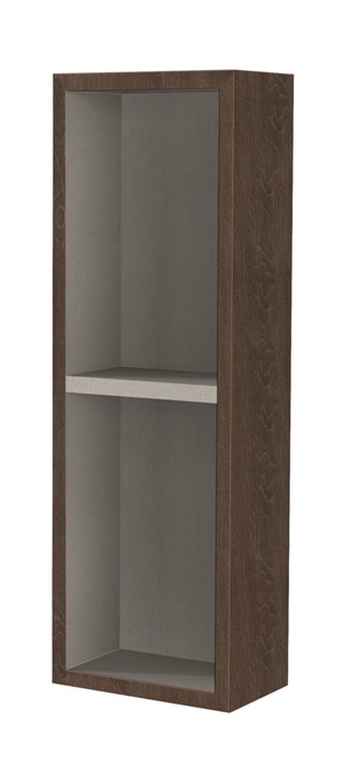 Шкаф подвесной с открытыми полками CEZARES 53134 Rovere scuro Soft 204070